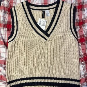 H&M Sleeveless V-Neck sweater